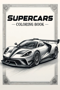 Supercars Coloring Book