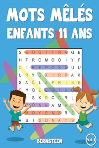 Mots mêlés enfants 11 ans