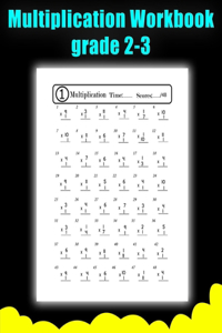 Multiplication Workbook grade 2-3