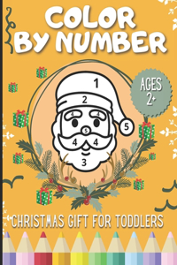 Christmas Color By Number for Toddlers