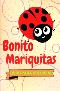 Libro Para Colorear de Bonito Mariquitas: Adorables Páginas Para Colorear de Mariquitas Para Niños