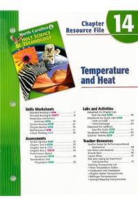 North Carolina Holt Science & Technology Chapter 14 Resource File: Temperature and Heat: Grade 6