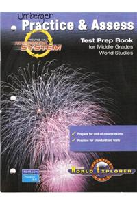 Test Preparation Book for Middle Grades World Studies 2003c