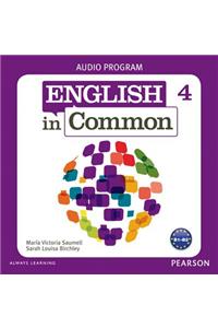 English in Common 4 Audio Program (CDs)