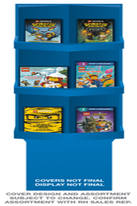Lego: Build a Reading Adventure 36-Copy Sidekick Display Spring 2022