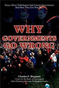 Why Governments Go Wrong