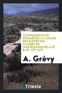 Complements de Geometrie