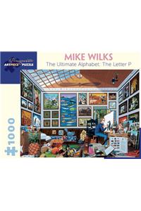 Mike Wilks the Ultimate Alphabet the Letter P 1000-Piece Jigsaw Puzzle