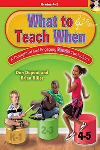 What to Teach When - Grades 4-5