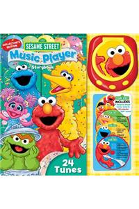 Sesame Street Music Player Storybook: 24 Tunes [With Music Player and 4 CDs]