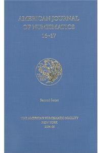American Journal of Numismatics 16 and 17