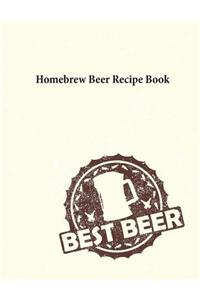 Homebrew Beer Recipe Book