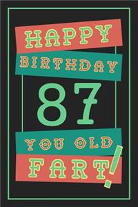 87th Birthday Gift