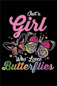 Just A Girl Who Loves Butterflies
