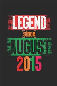 Legend Since August 2015