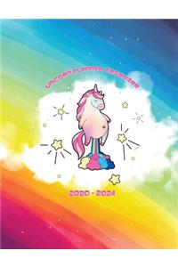 Unicorn Planner Organizer 2020-2024