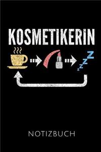Kosmetikerin Notizbuch