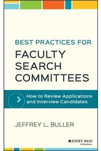 Best Practices for Faculty Search Committees