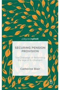 Securing Pension Provision