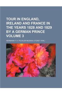 Tour in England, Ireland and France in the Years 1828 and 1829 by a German Prince Volume 3