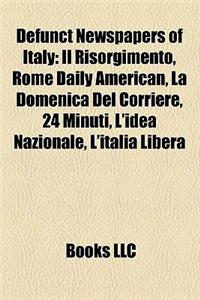 Defunct Newspapers of Italy