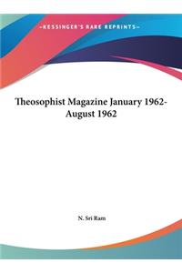 Theosophist Magazine January 1962-August 1962
