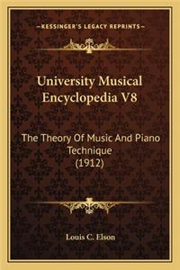 University Musical Encyclopedia V8