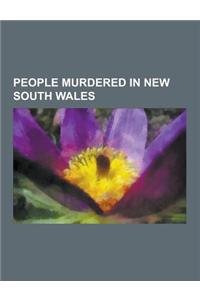 People Murdered in New South Wales