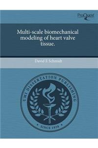 Multi-Scale Biomechanical Modeling of Heart Valve Tissue