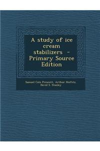 Study of Ice Cream Stabilizers