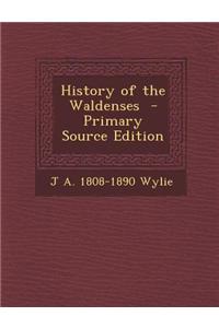 History of the Waldenses