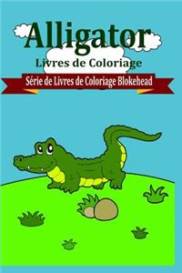 Alligator Livres de Coloriage