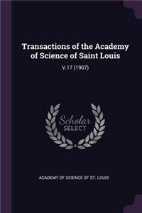 Transactions of the Academy of Science of Saint Louis