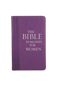 Lux-Leather Purple - The Bible in 3665 Days for Women