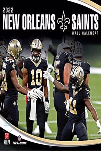 New Orleans Saints 2022 12x12 Team Wall Calendar