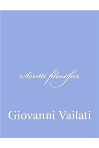 Scritti filosofici