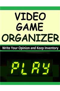 Video Game Organizer