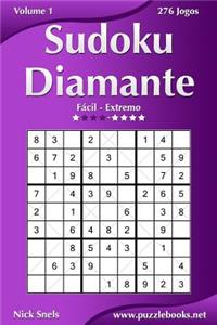 Sudoku Diamante - Fácil ao Extremo - Volume 1 - 276 Jogos