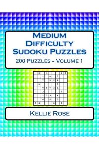 Medium Difficulty Sudoku Puzzles Volume 1