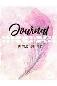 Journal Blank Unlined