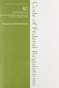 2009 40 CFR 63.8980-63.End