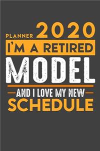 Planner 2020 - 2021 Weekly for retired MODEL