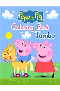 Peppa Pig Coloring Book Jumbo