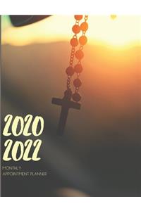 2020-2022 Three 3 Year Planner Catholic Monthly Calendar Gratitude Agenda Schedule Organizer