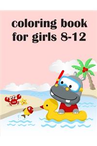 Coloring Book For Girls 8-12