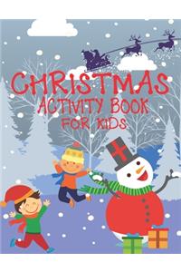 Christmas Activity Book For Kids
