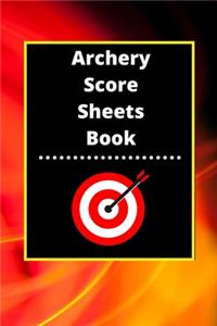 Archery Score Sheets Book