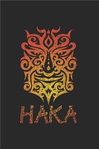 Haka Motivation Kämpfer Krieger Notizbuch