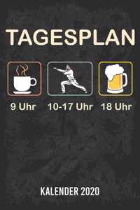 Tagesplan Wing Tsun Kalender 2020