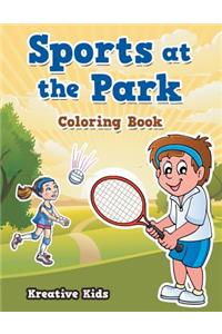 Sports at the Park Coloring Book